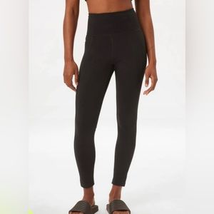 Girlfriend Collective Black Compressive High Rise Leggings